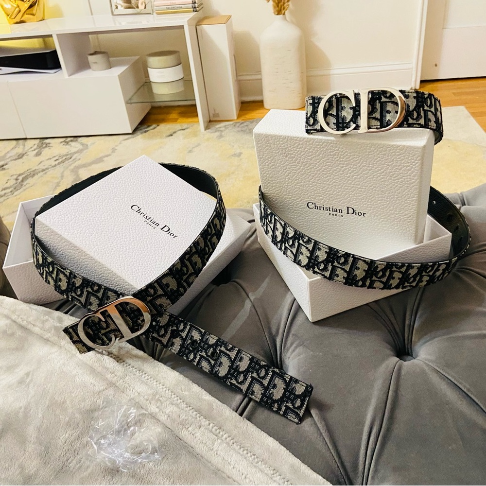 Unisex Christian Dior Belt